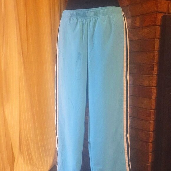 Nike Light Blue Workout/Walking Track Pant - Size M - Picture 1 of 12